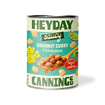 Heyday Canning Co Saucy Coconut Curry Chickpeas - 15oz