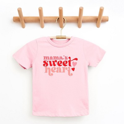 The Juniper Shop Pink Sweet Heart Youth Short Sleeve Tee