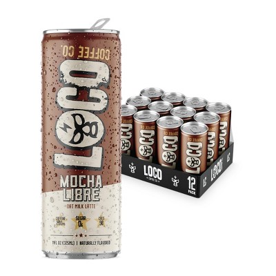 Loco Coffee - Mocha Libre Oat Milk Latte 12 Pack