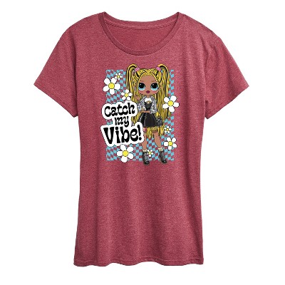 Women's - LOL Surprise! - Catch My Vibe Short Sleeve Graphic T-Shirt
