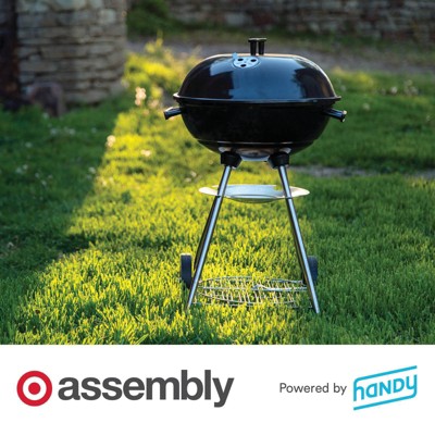 Portable Grill Assembly powered by Handy