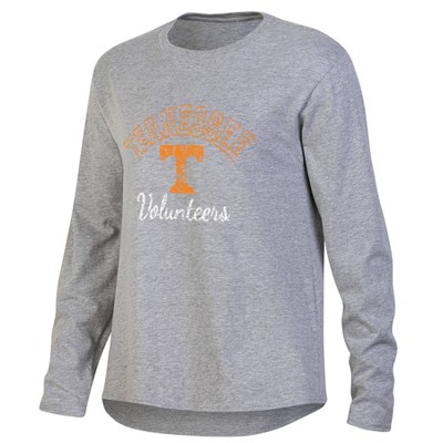 NCAA Tennessee Volunteers Women's Gray Long Sleeve T-Shirt