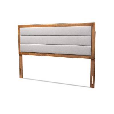 Dexter Fabric Upholstered Wood Headboard - Baxton Studio