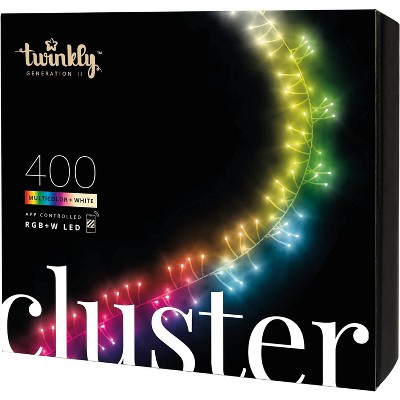 Twinkly Cluster App-Controlled LED Christmas Lights Indoor and Outdoor Smart Lighting Decoration