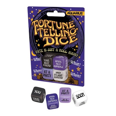 Aquarius Puzzles Fortune Telling Dice Game
