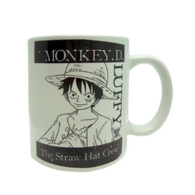 Great Eastern Entertainment Co. One Piece Luffy the King of the Pirates 12oz Ceramic Mug