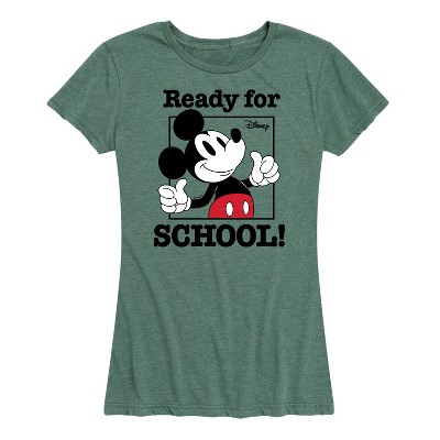 Women's - Disney - Ready For School Short Sleeve Graphic T-Shirt