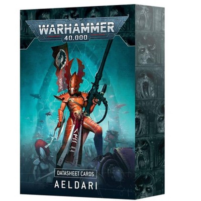 Aeldari Eldar Datasheet Cards 10th Edition Warhammer 40K