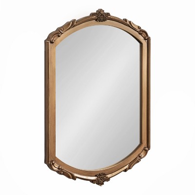 Kate & Laurel All Things Decor 24"X36" Berkshire Wall Mirror Gold