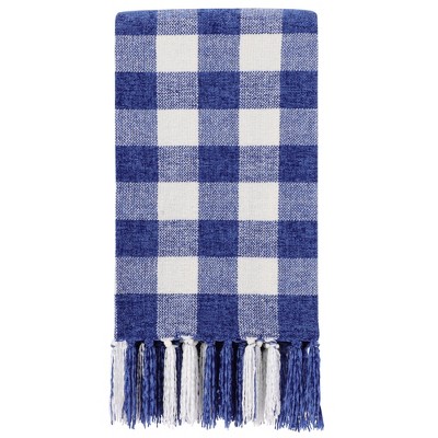 PiccoCasa Chenille Couch Sofa Chair Bed Living Room Throw Blankets with Fringe Tassel Lightweight 1 Pc