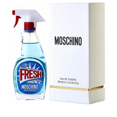 Moschino Fresh Couture By Moschino Women Bergamot, Mandarin Orange, Ylang-Ylang, Peony, Raspberry Edt Spray 3.4 Oz