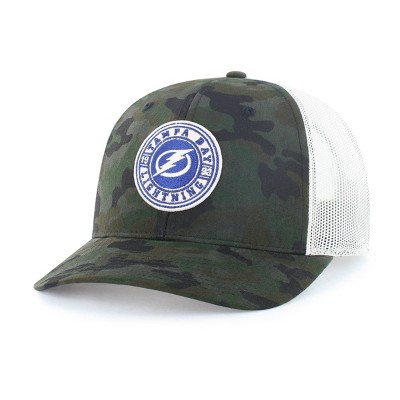 NHL Tampa Bay Lightning Camo Castle Strap Hat