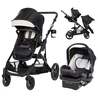 Baby Trend Morph Single to Double Modular Stroller Travel System