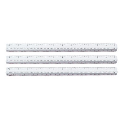Westcott® 12" Architectural Scale, Pack of 3
