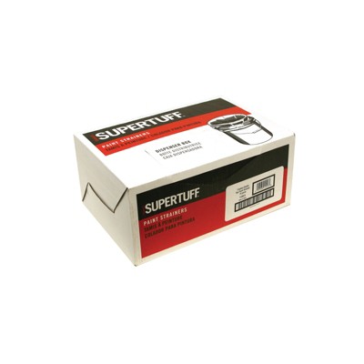 SuperTuff 11 in. W White Nylon Mesh Elastic Top Paint Strainer (Case of 25)