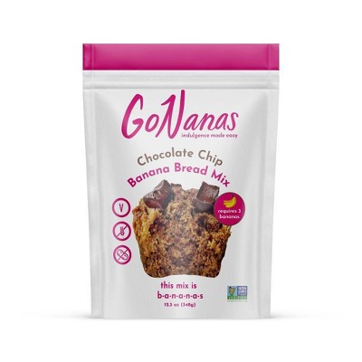 GoNanas Chocolate Chip Banana Bread Mix - 12.3oz
