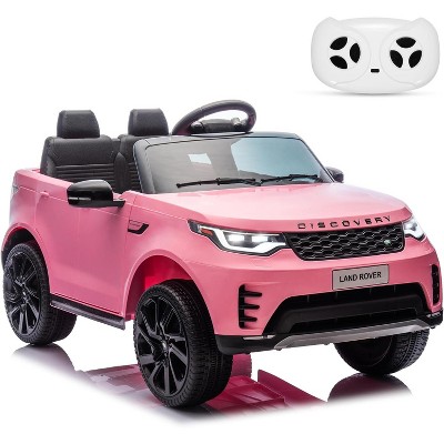 Kids Ride On Cars, Licensed Land Rover, 12V 4.5Ah Battery-Powered Electric Toy Car for Kids,2 Motors, 3 Speeds,Safety Belt