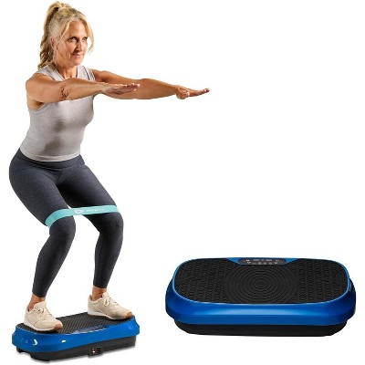 Lifepro Blue Fitness Platform: Enhance Your Home Workouts with Our All-in-One Vibration Plate and Loop Bands