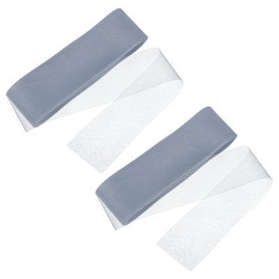 Unique Bargains Polyester Durable Wear-Resistant Flexible Craft Braid Trim Horsehair Braid 2 Rolls