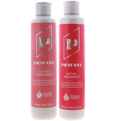 Pravana Repair Radiance Shampoo, 10 oz & Pravana Repair Radiance Conditioner, 10 oz DUO