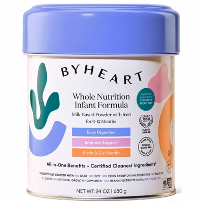 ByHeart Infant Formula – Gentle, Easy-to-Digest – Made with Organic, Grass-Fed Whole Milk