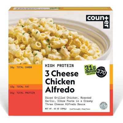 Counter Frozen 3 Cheese Chicken Alfredo Bowl - 10oz