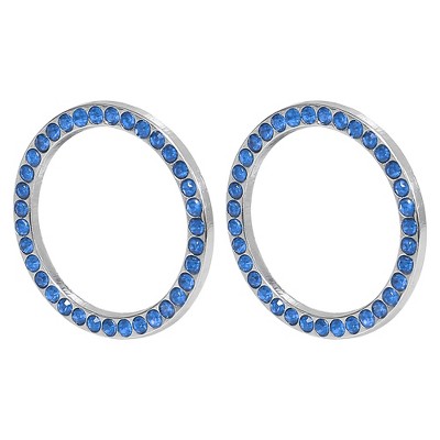 Unique Bargains Car Engine Start Button Decoration Bling Ring 2 Pcs