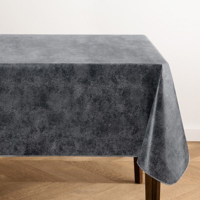 Elrene Mesa Marble Printed Vinyl Indoor/Outdoor Tablecloth - Elrene Home Fashions