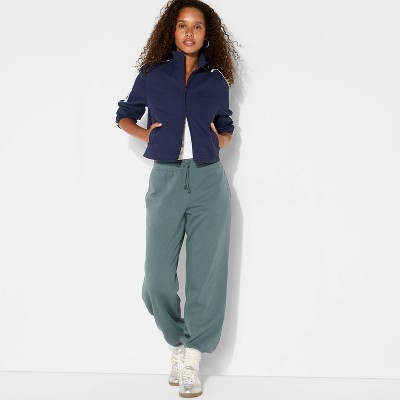 Women's Fleece Mid-Rise Joggers - Wild Fable™
