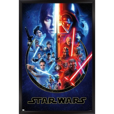Trends International Star Wars - Skywalker Saga Framed Wall Poster Prints