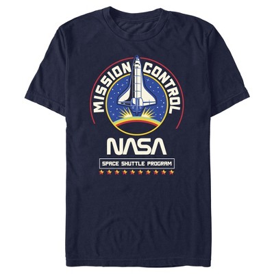 Men's NASA Mission Control Space Shuttle Program T-Shirt