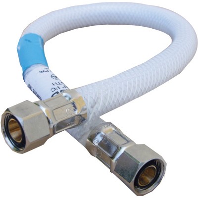 Lasco  3/8 In. C x 3/8 In. C X 12 In. L Braided Poly Vinyl Faucet Connector