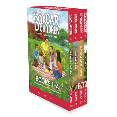 The Boxcar Children Mysteries Boxed Set #1-4 - by  Gertrude Chandler Warner (Paperback)