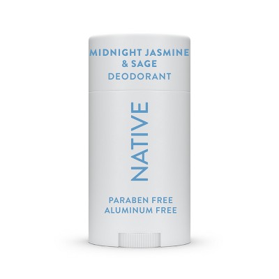 Native Solid Deodorant - Midnight Jasmine & Sage - Aluminum-Free 2.65oz