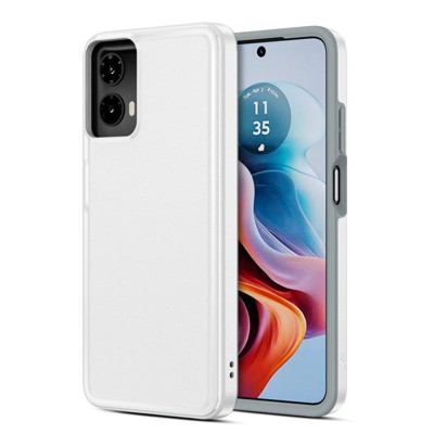 SYB Intact Series Phone Case for Motorola Moto G 5G (2024)– Dual-Layer Slim Shockproof Cover with Raised Edges