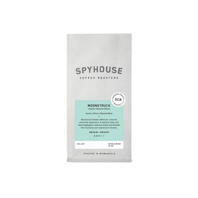 Spyhouse Coffee Roasters Moonstruck Organic Blend Medium Roast Coffee – 10oz