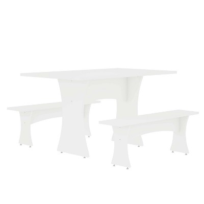 Manhattan Comfort 3pc Coney Dining Set
