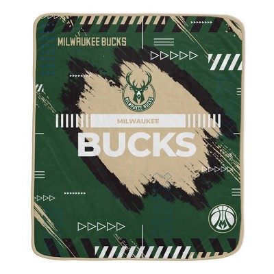 NBA Milwaukee Bucks 50"x60" Game Tech Ultra Soft Blanket
