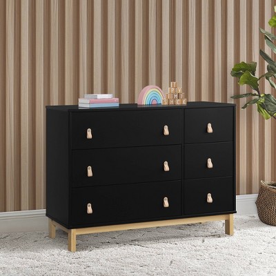 babyGap by Delta Children Legacy 6 Drawer Dresser with Leather Pulls and Interlocking Drawers