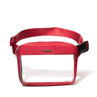 baggallini Women's Clear Stadium Belt Bag Festival Crossbody Sling