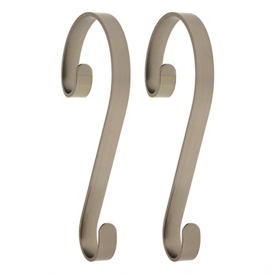 2ct Stocking Holder - Stocking Scrolls