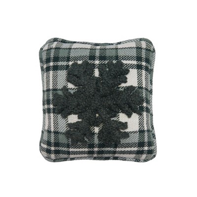 C&F Home Snowflake Throw Pillow, 8" x 8"