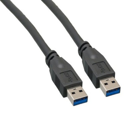 SANOXY Cables and Adapters; 3ft USB 3.0 SuperSpeed A Male to A Male Cable, Black