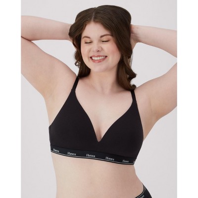 Hanes Originals Women's Contour Bra, Moisture-Wicking Stretch Cotton