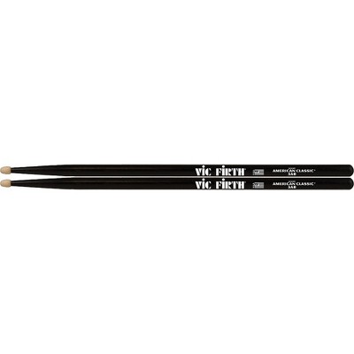 Vic Firth American Classic Drum Sticks With Black Finish