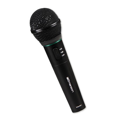 Emerson® Professional Wireless Microphone Kit with Wireless Receiver, EAM-9001 in Black