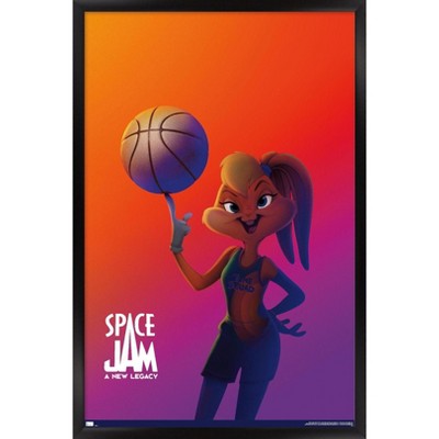 Trends International Space Jam: A New Legacy - Lola Bunny One Sheet Framed Wall Poster Prints