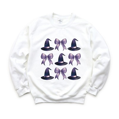 Simply Sage Market Coquette Witch Hat Collage Sweatshirt