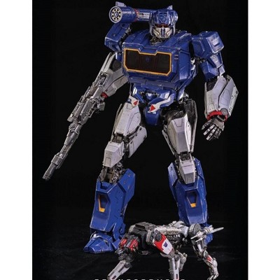 Soundwave and Ravage Collectible Figure DLX Scale Collectible Figure | Transformers: Bumblebee | threezero Action figures