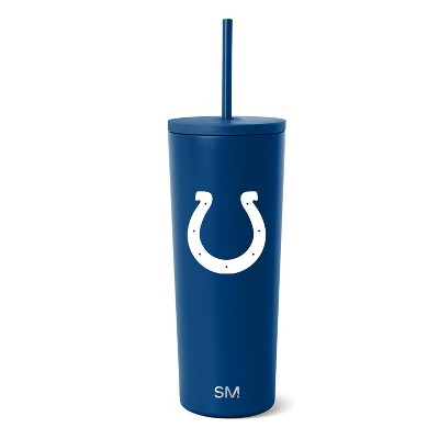 NFL Indianapolis Colts Simple Modern Stainless Steel Classic Tumbler - 24oz